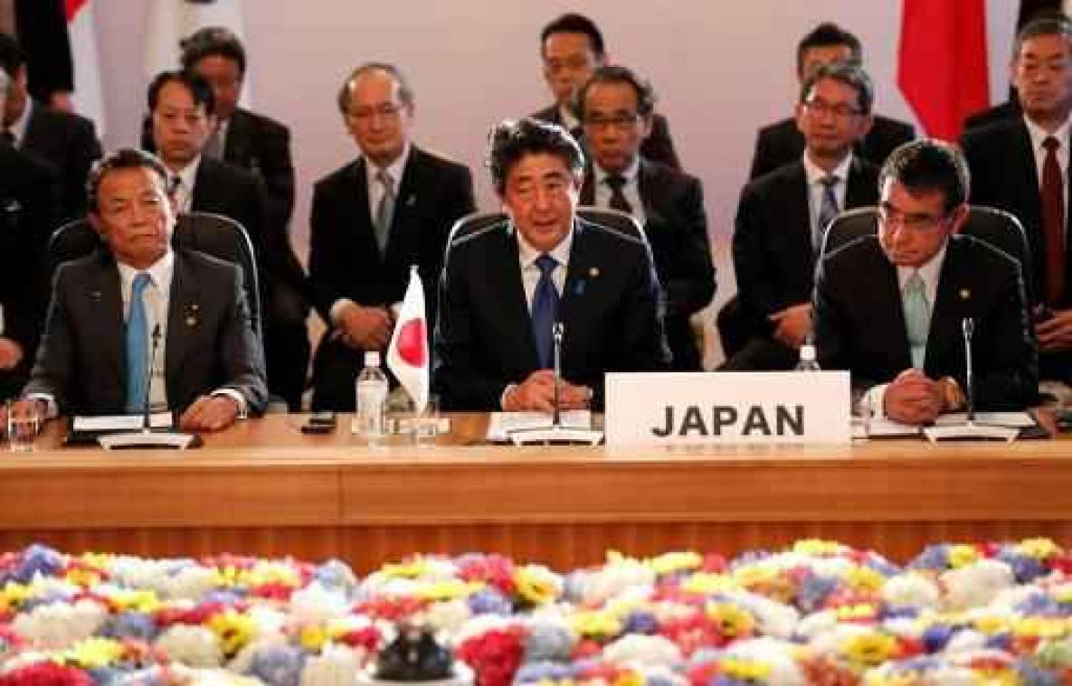 Li, Abe en Moon gaan samenwerken rond Noord-Koreaanse nucleaire ontwapening