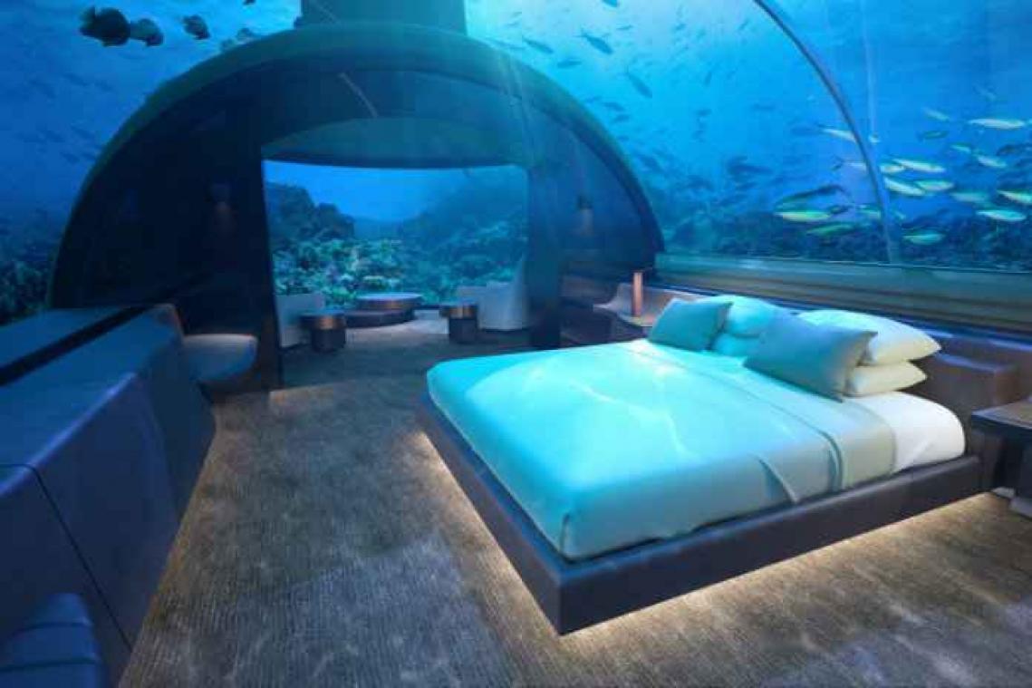 Neem een duik in 's werelds eerste onderwaterhotel