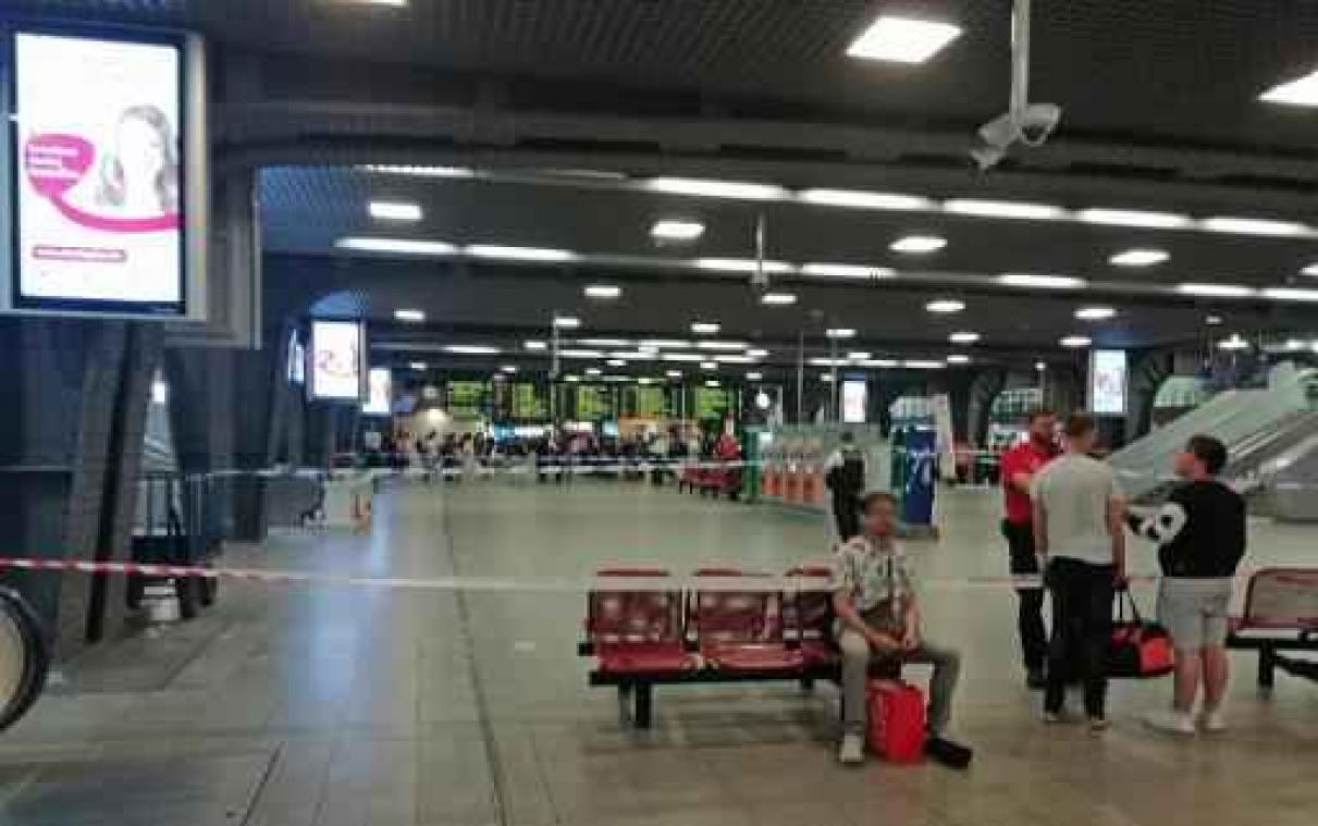 Dader incident Brussel-Zuid is geïdentificeerd, maar nog niet opgepakt
