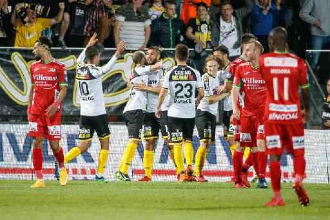 Jupiler Pro League - Lokeren blijft leider in II B na 1-3 zege in Oostende