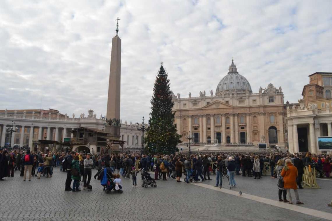 Een winterse blik op Rome