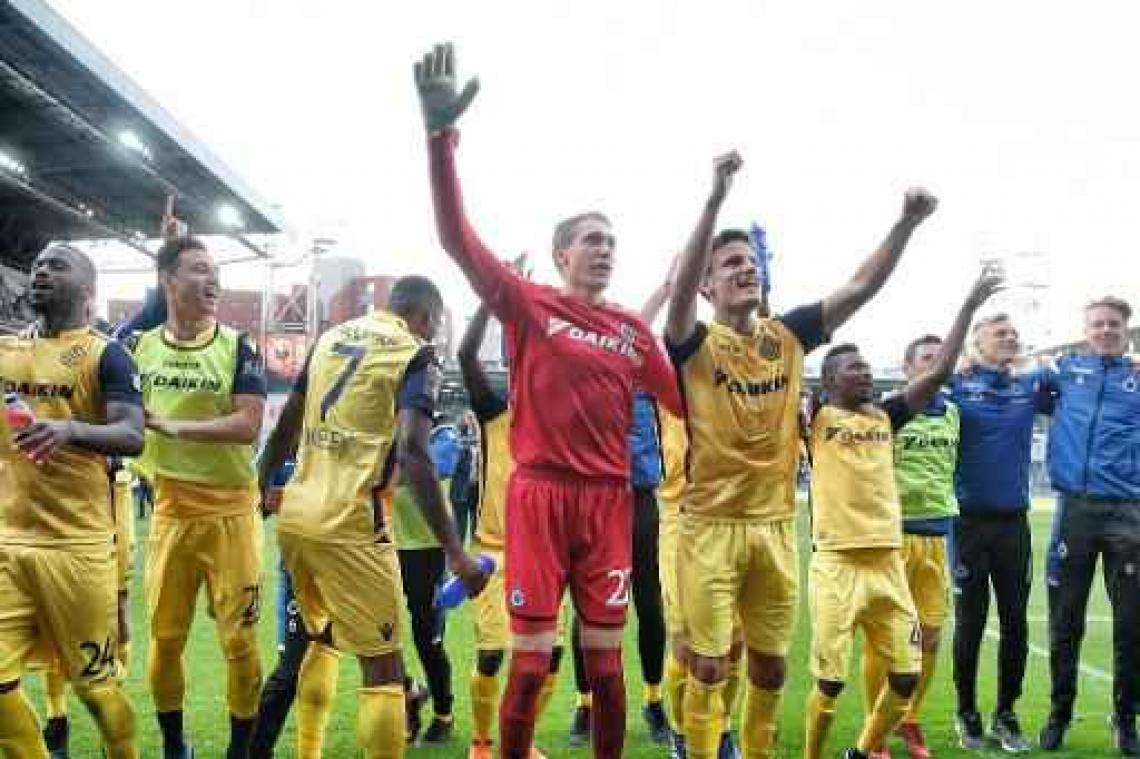 Club Brugge heeft zondag aan punt in Luik genoeg voor vijftiende titel