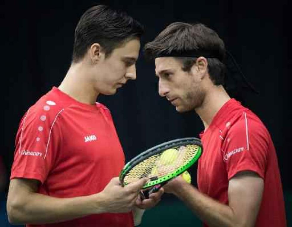 Geen dubbeltitel voor Sander Gille en Joran Vliegen in Challenger Rome