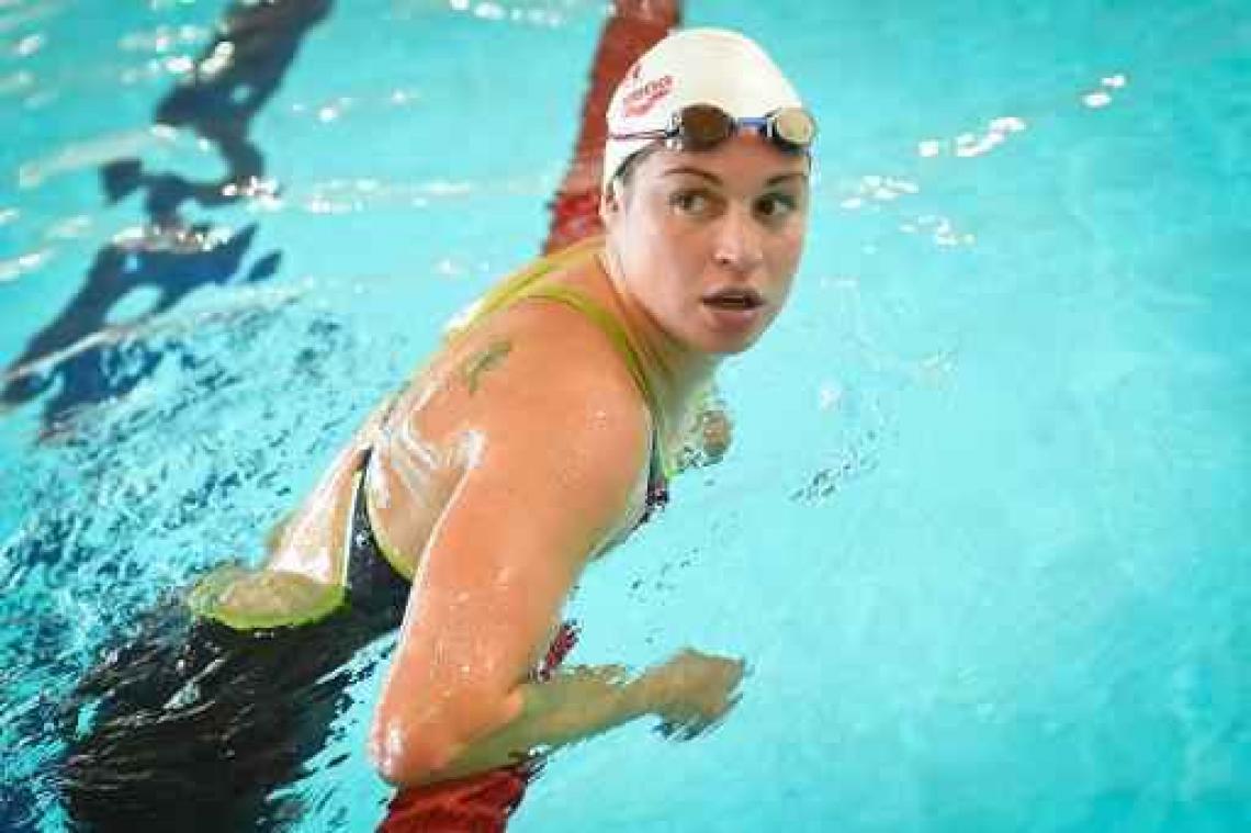 BK zwemmen - Fanny Lecluyse en Basten Caerts domineren schoolslagnummers