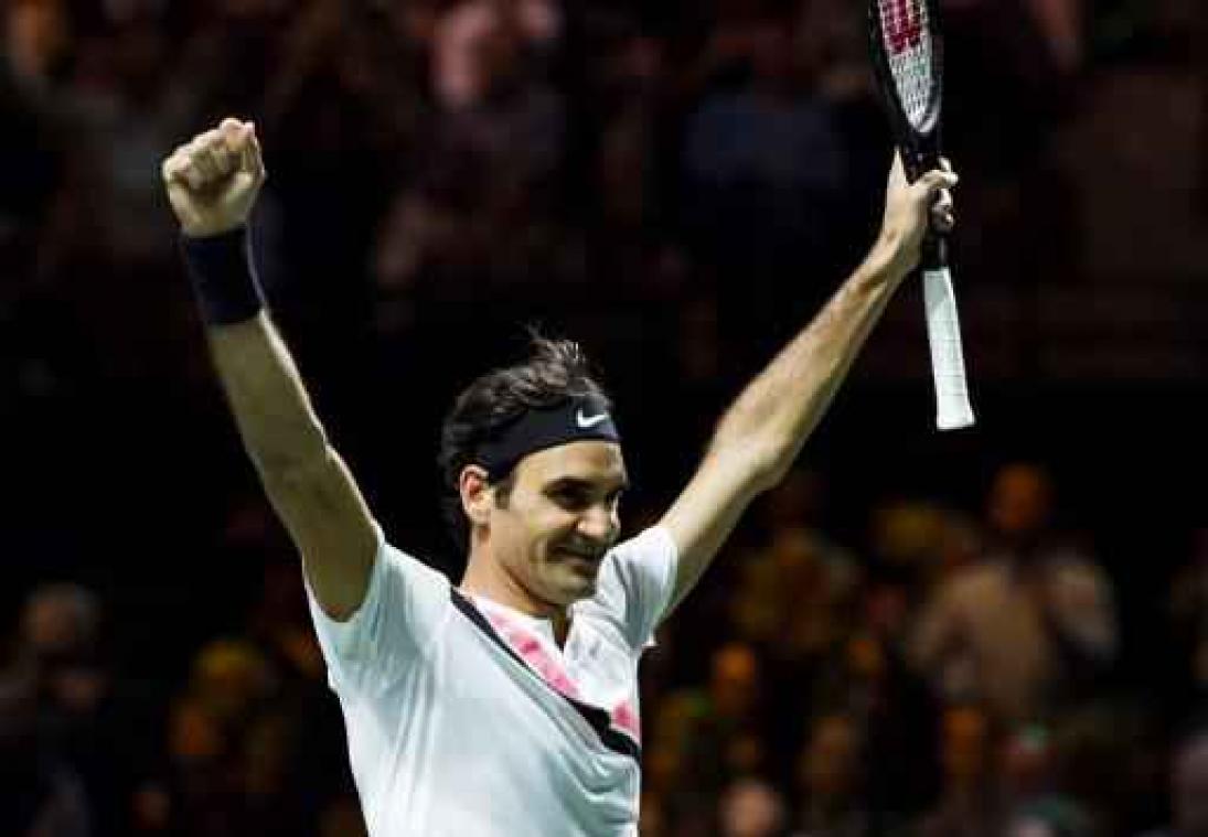 Federer wordt opnieuw nummer 1, David Goffin behoudt tiende plaats