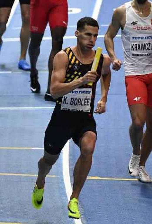 Kevin Borlée loopt blessure op tijdens training