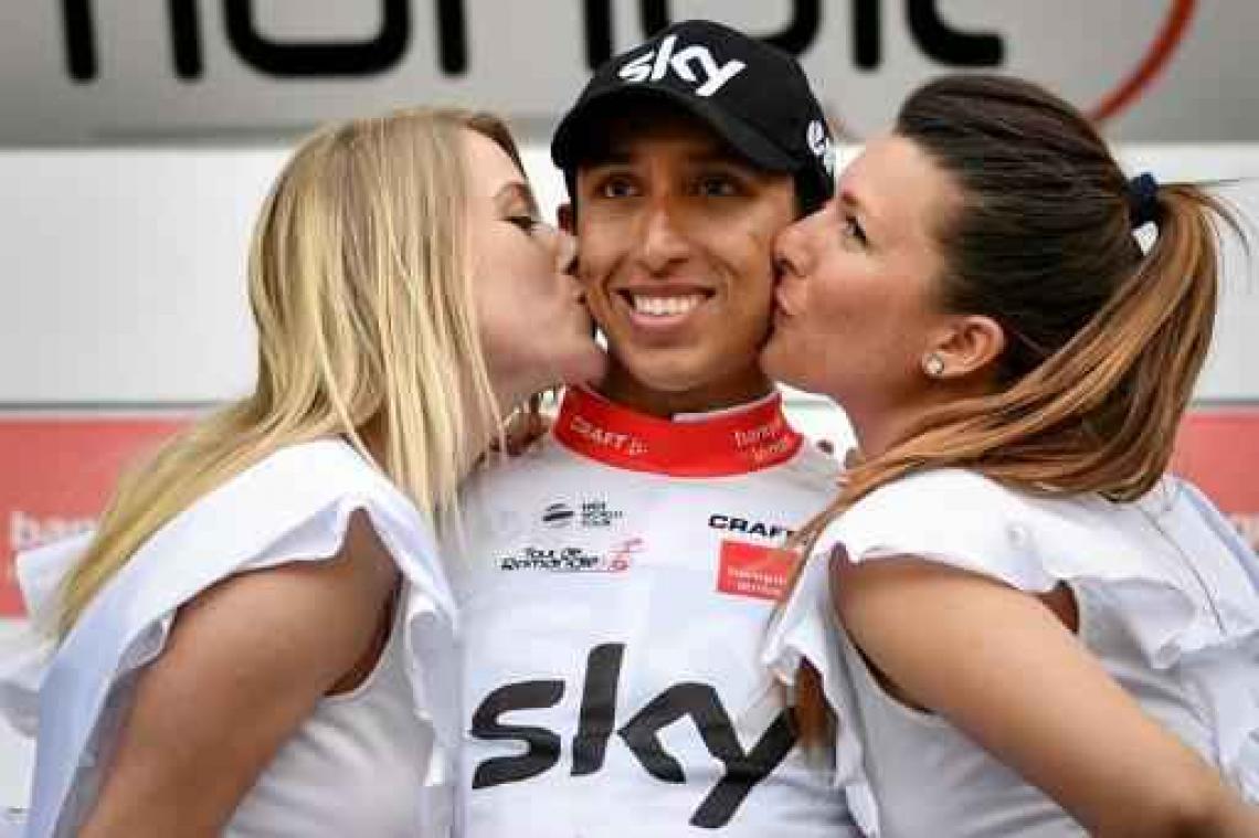 Egan Bernal neemt optie op eindwinst Ronde van Californië