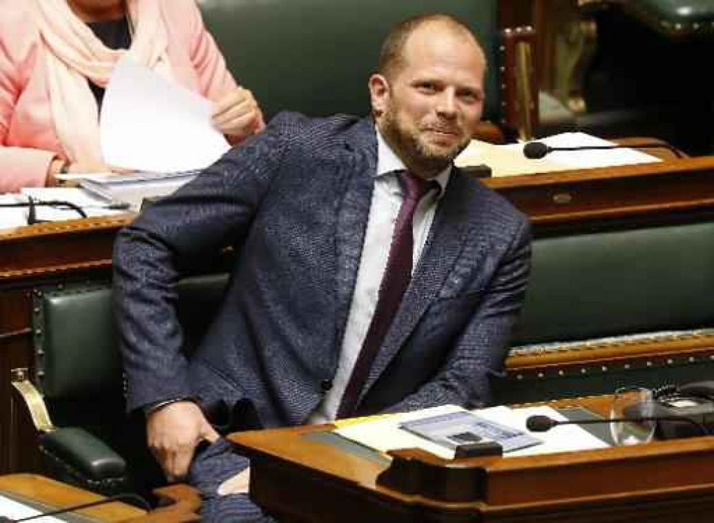 Mars tegen komst van staatssecretaris Francken naar de VUB