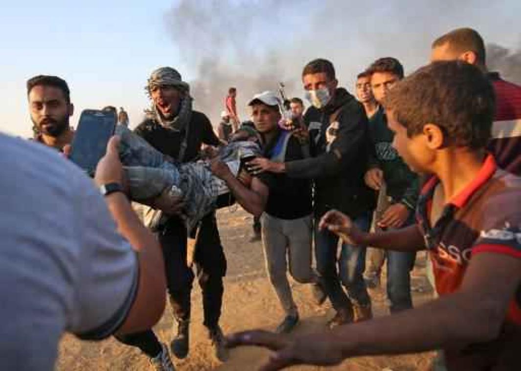 Israëlische troepen doden Palestijnen aan grens met Gaza