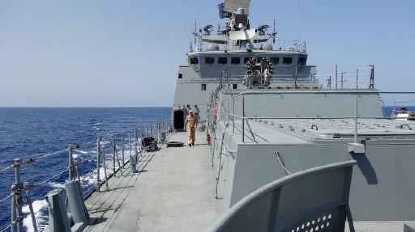 Rusland blijft met oorlogsbodems voor Syrische kust actief
