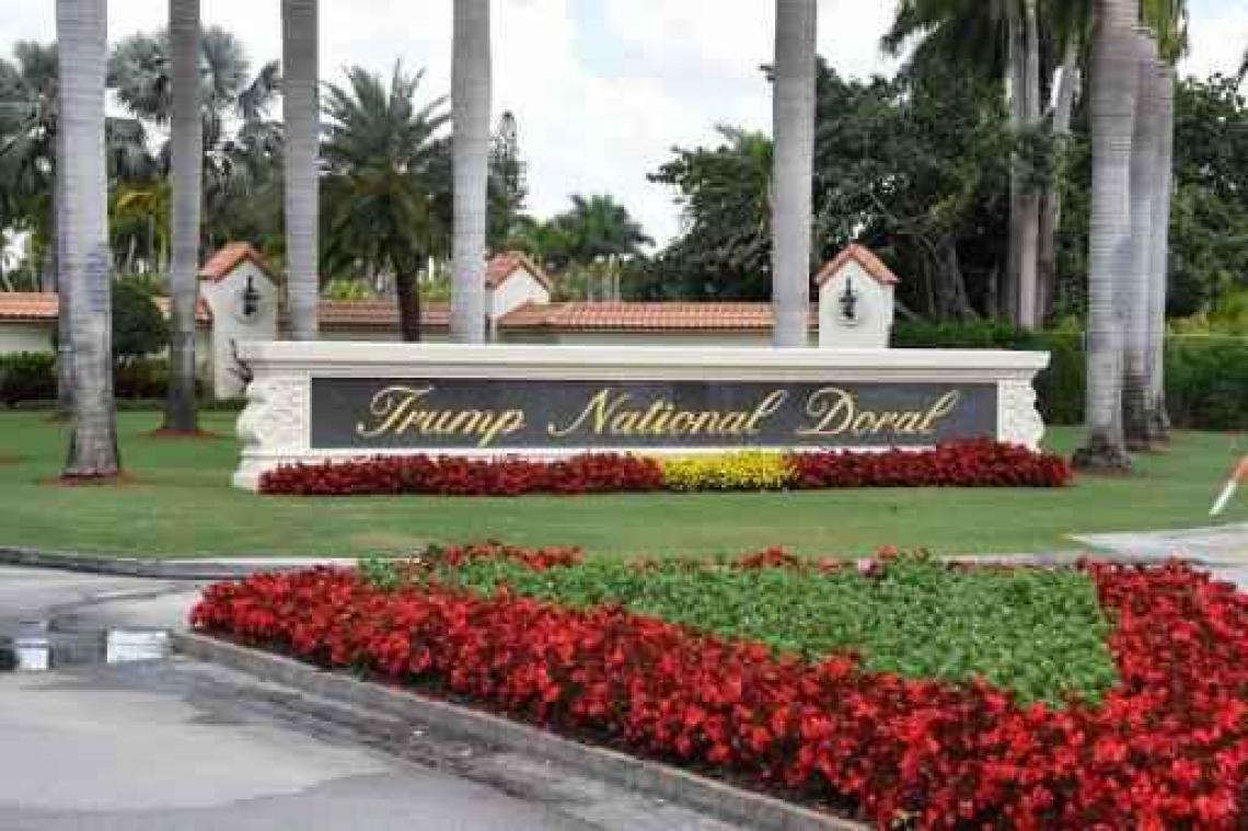 Man gearresteerd na schoten in golfresort Trump in Miami