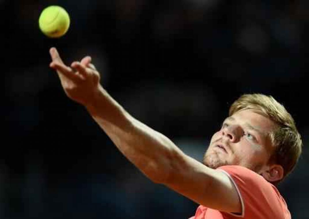 ATP Rome - Titelverdediger Alexander Zverev houdt David Goffin uit halve finales
