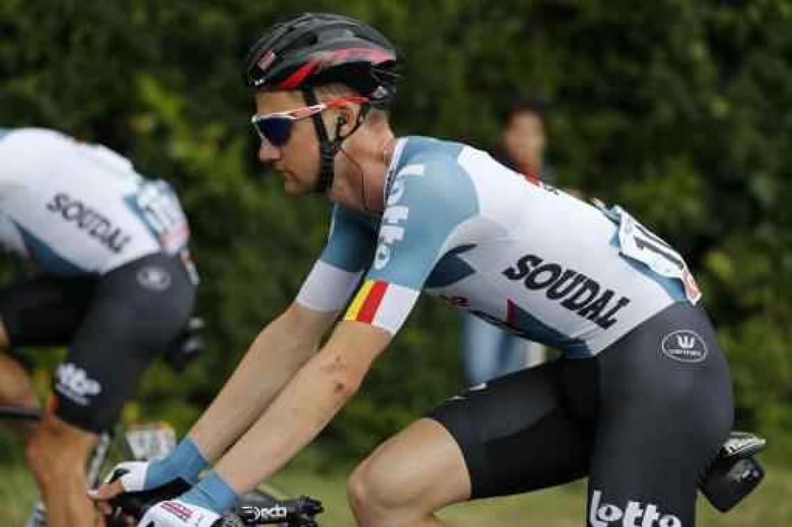 Zieke Tim Wellens geeft verstek voor Giro