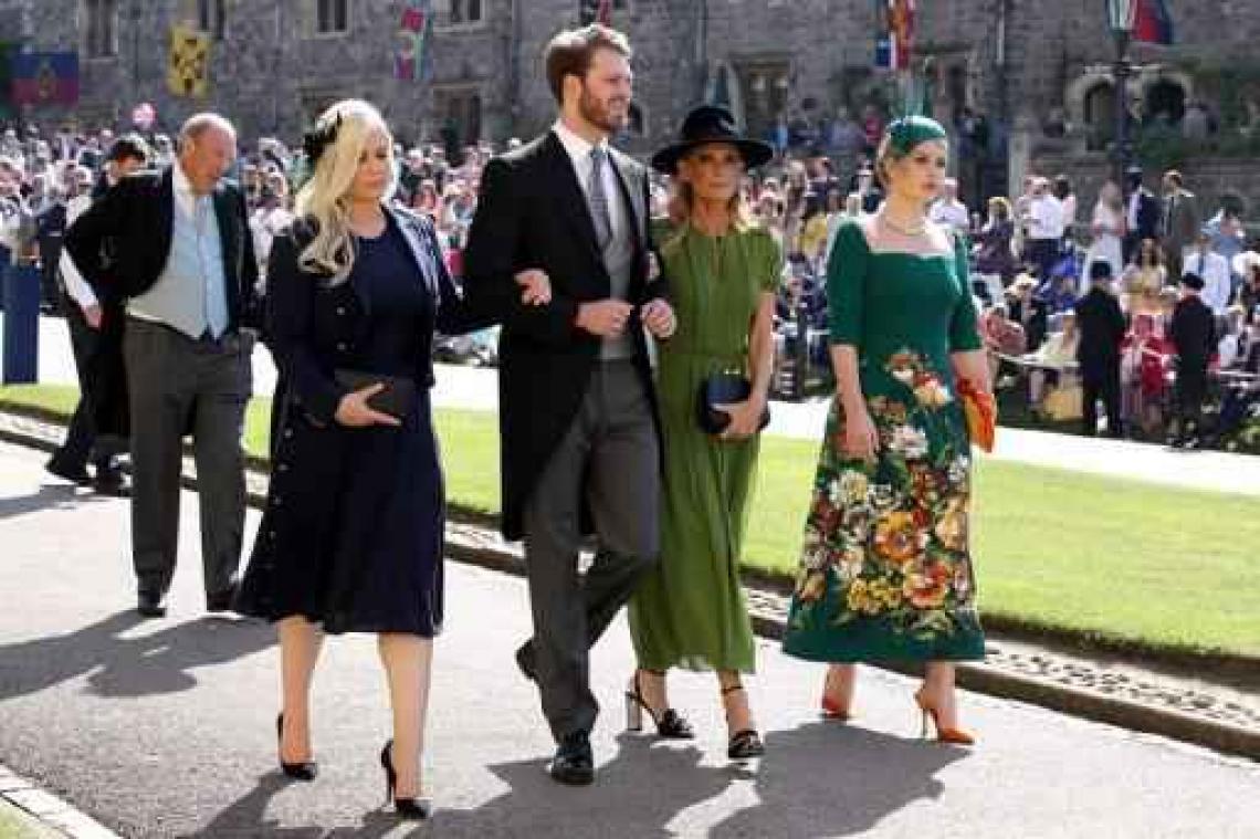 Eerste prominenten komen aan Windsor Castle aan
