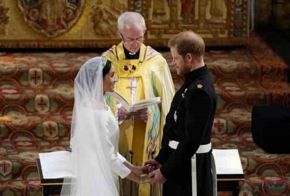Prins Harry en Meghan Markle officieel man en vrouw