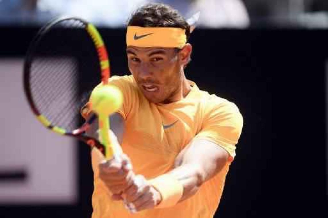 Nadal klopt Djokovic in Rome en gaat voor achtste titel