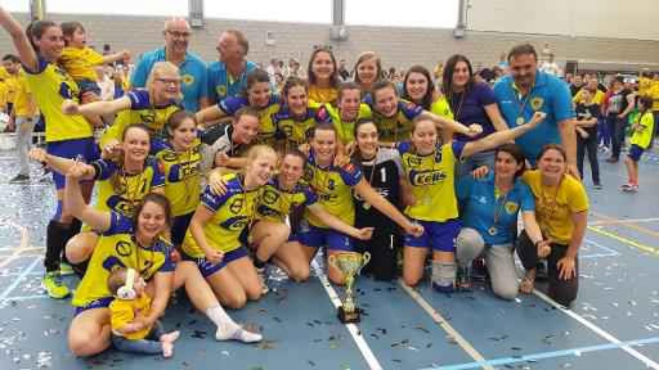 Sint-Truiden pakt de dubbel in het vrouwenhandbal