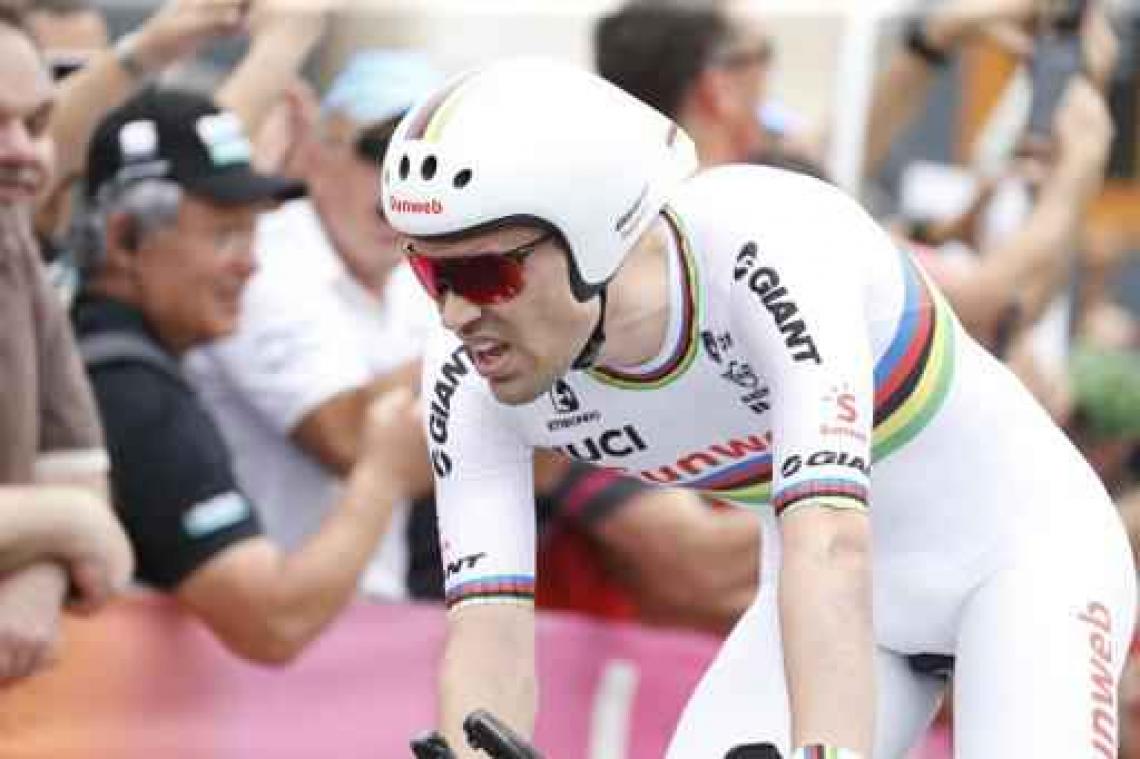 Giro - Tom Dumoulin hoopt op tegenwind in tijdrit