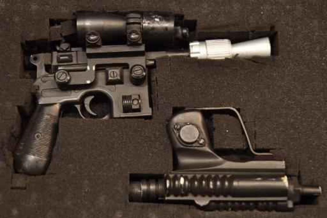 Laserpistool van Han Solo weldra onder de hamer in Las Vegas