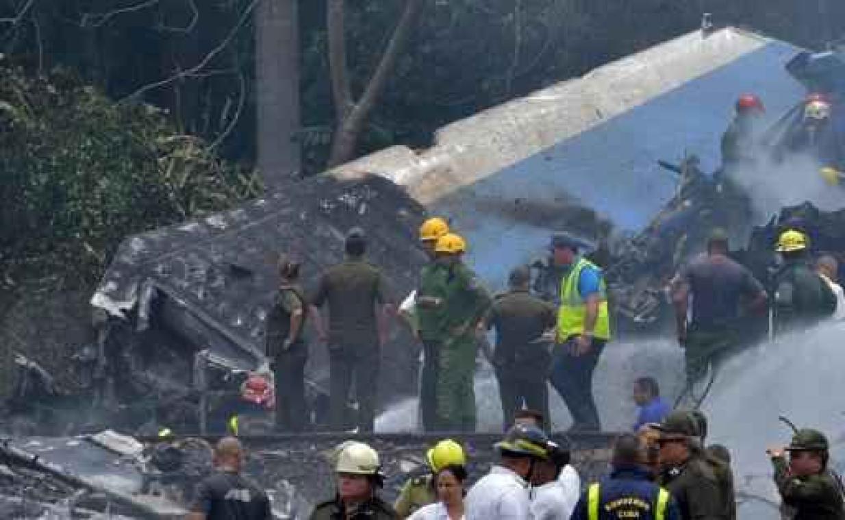 Vliegtuigcrash Cuba - Een van drie gewonden overleden