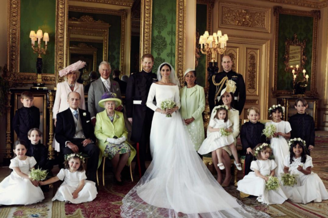 Bekijk hier de officiële trouwfoto's van Prins Harry en Meghan Markle
