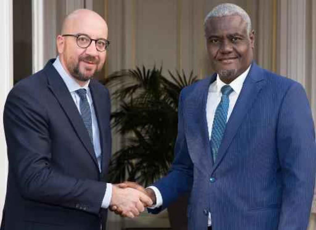Premier bespreekt Afrikaanse thema's met commissievoorzitter Afrikaanse Unie