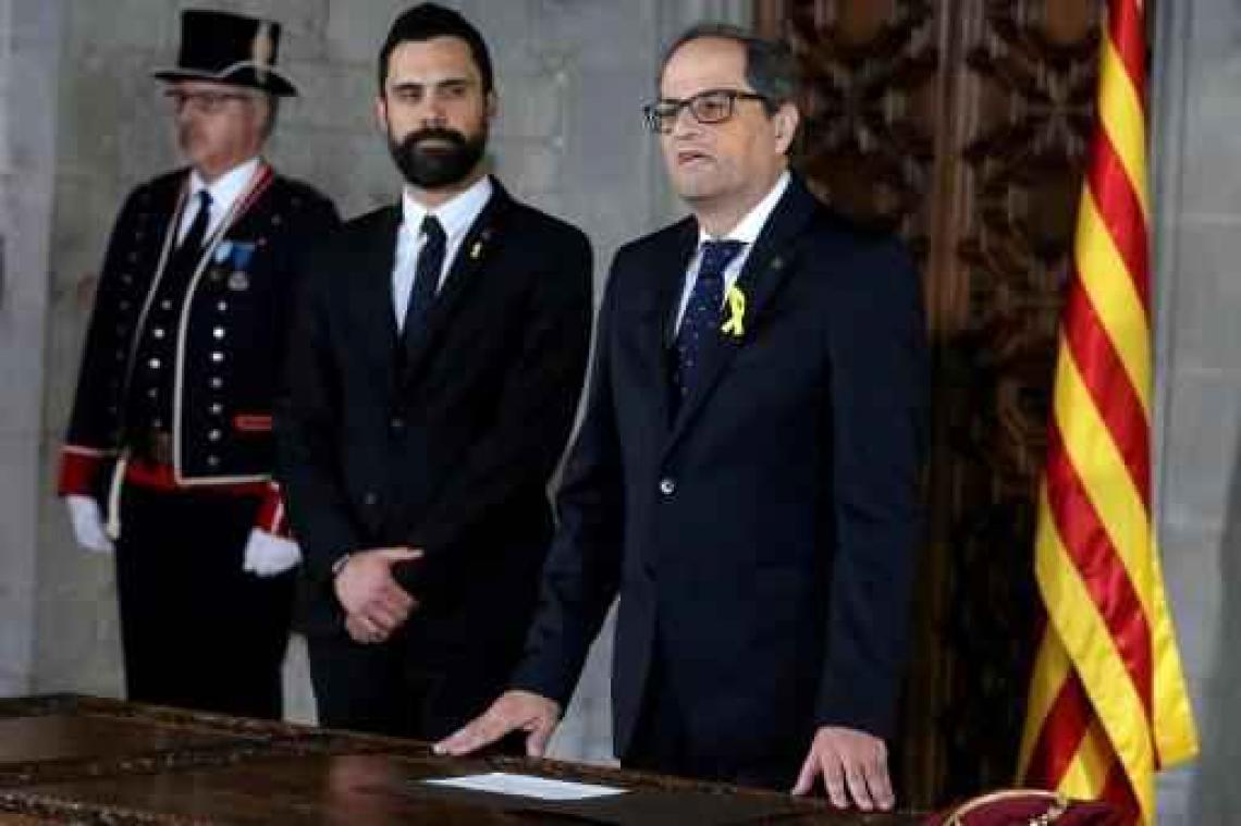 Madrid blokkeert eedaflegging Catalaanse regering