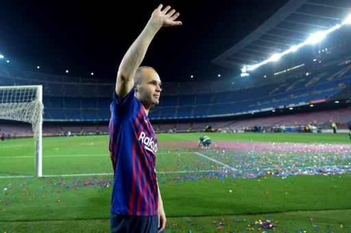 Vissel Kobe stelt Andrés Iniesta voor als nieuwe speler