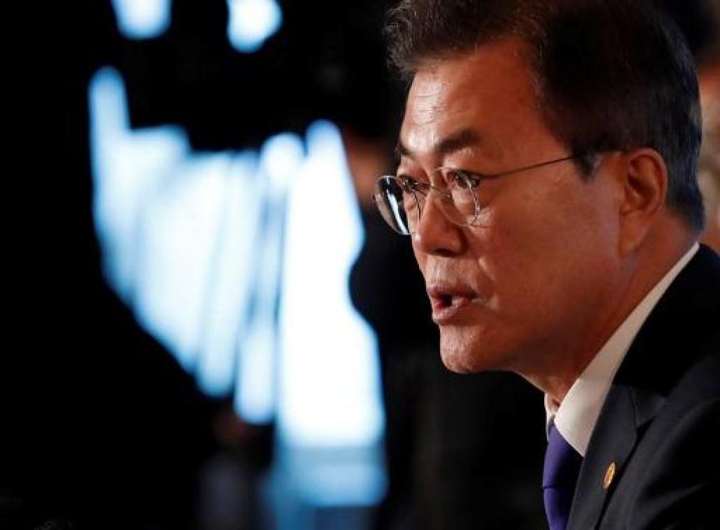 Zuid-Koreaanse president betreurt dat top tussen Trump en Kim niet doorgaat
