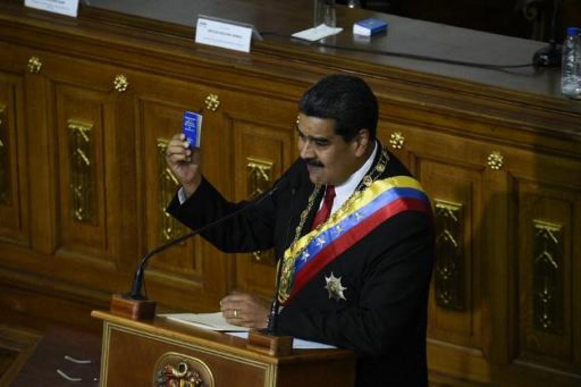 Maduro ingezworen als president van Venezuela