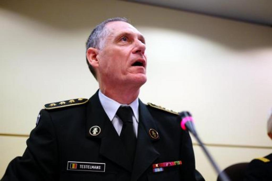 Belgische militairen in 2016 op Syrische boden