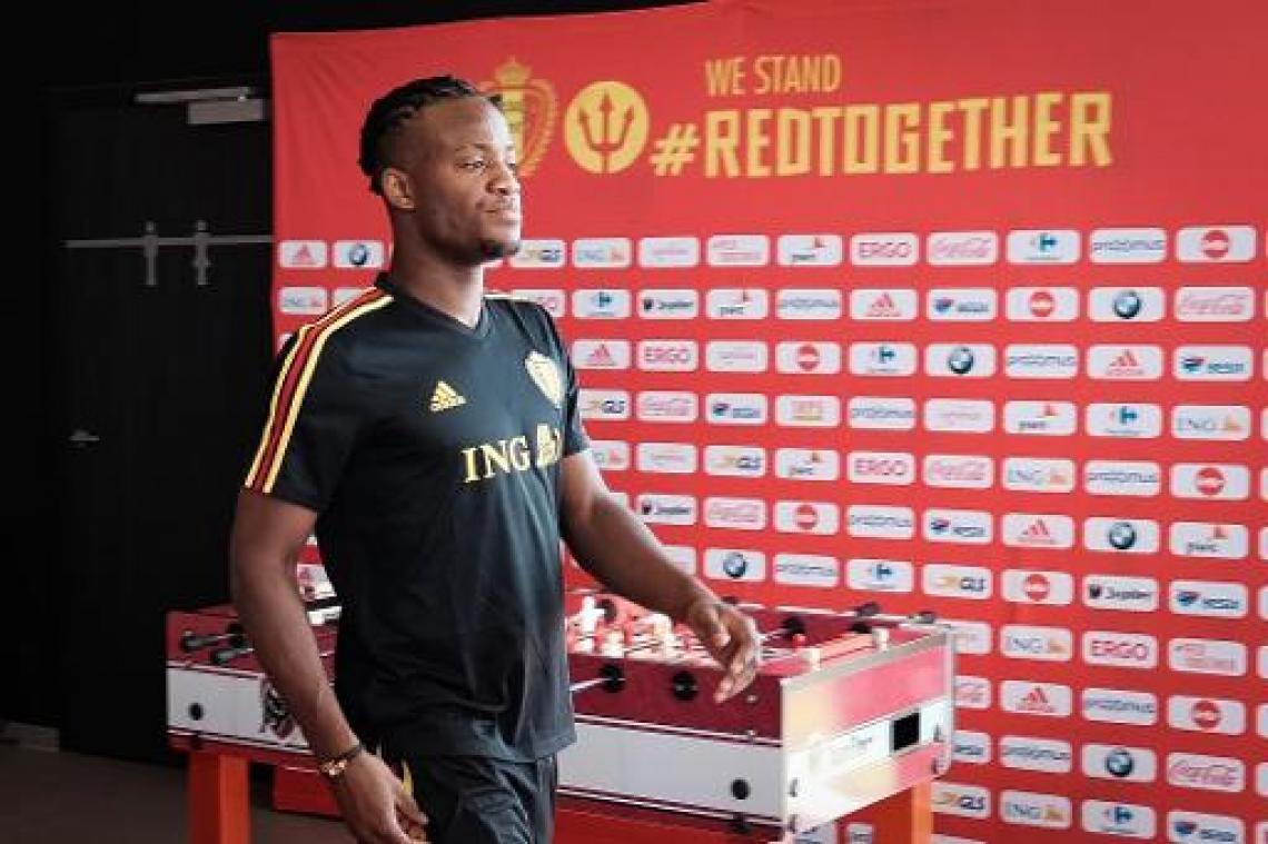Michy Batshuayi opnieuw fit na enkelblessure: "Hard gewerkt om hier te staan"