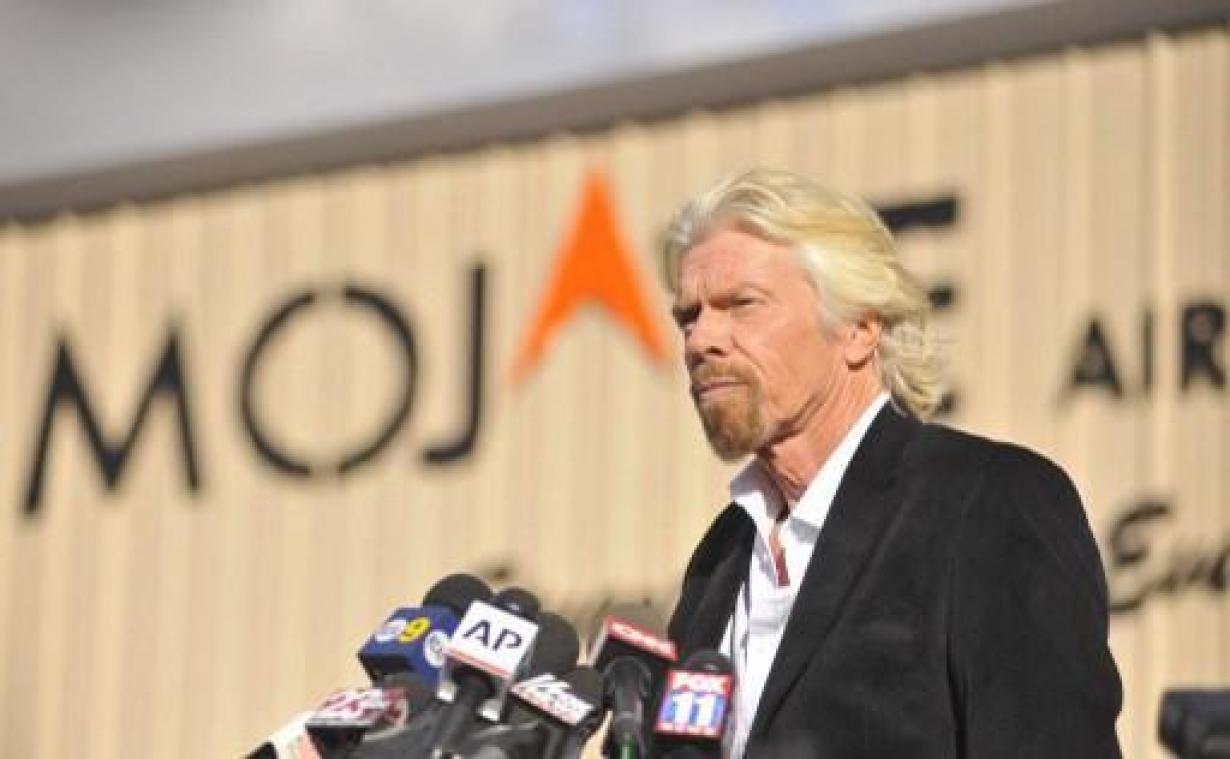 Virgin-baas Richard Branson ondergaat zelf opleiding tot astronaut