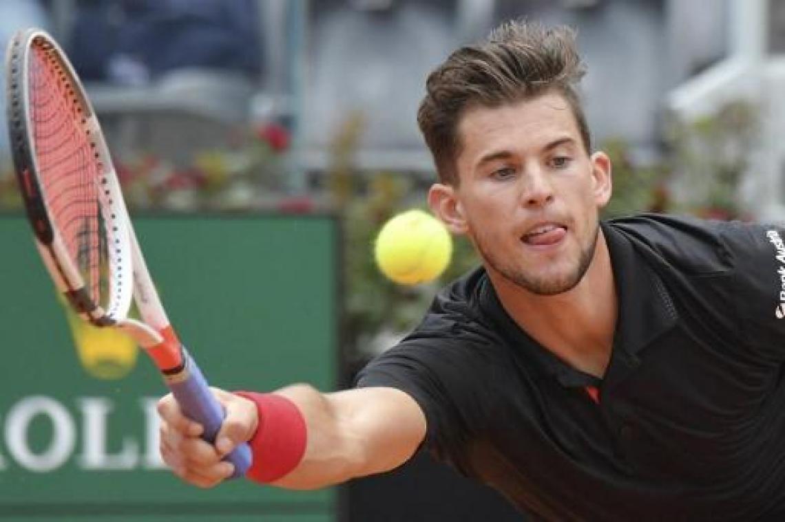 Dominic Thiem maakt favorietenrol waar in Lyon