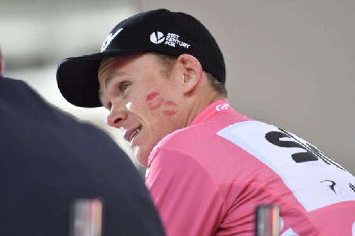 Giro - Froome op vooravond van eindzege: "Deze Giro was brutaal"
