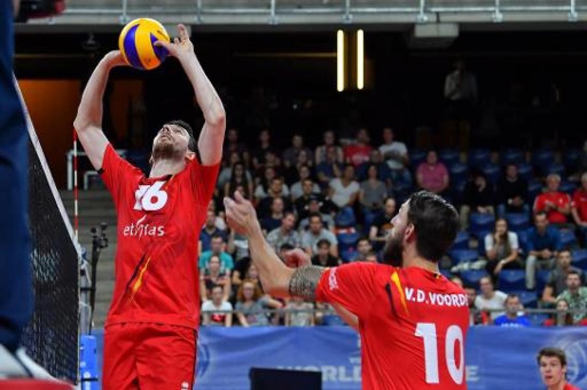 European League volley (m) - Red Dragons winnen met 3-2 van Slovakije