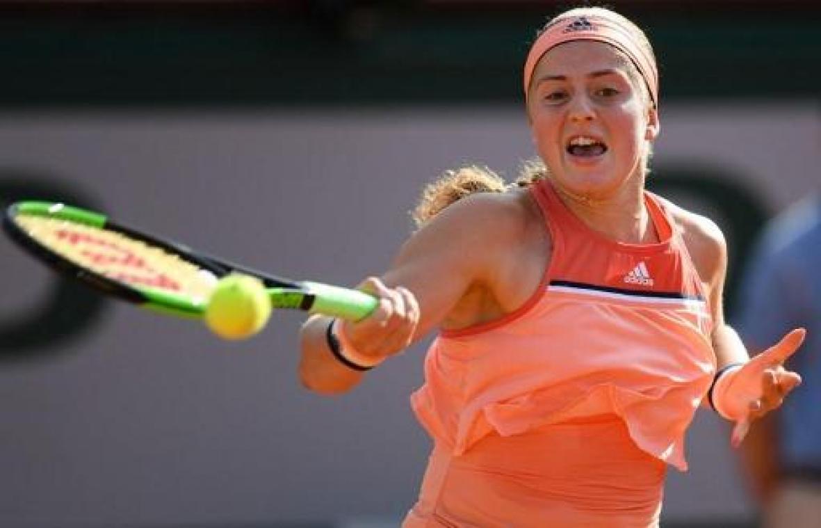 Roland-Garros - Titelverdedigster Jelena Ostapenko meteen uitgeschakeld