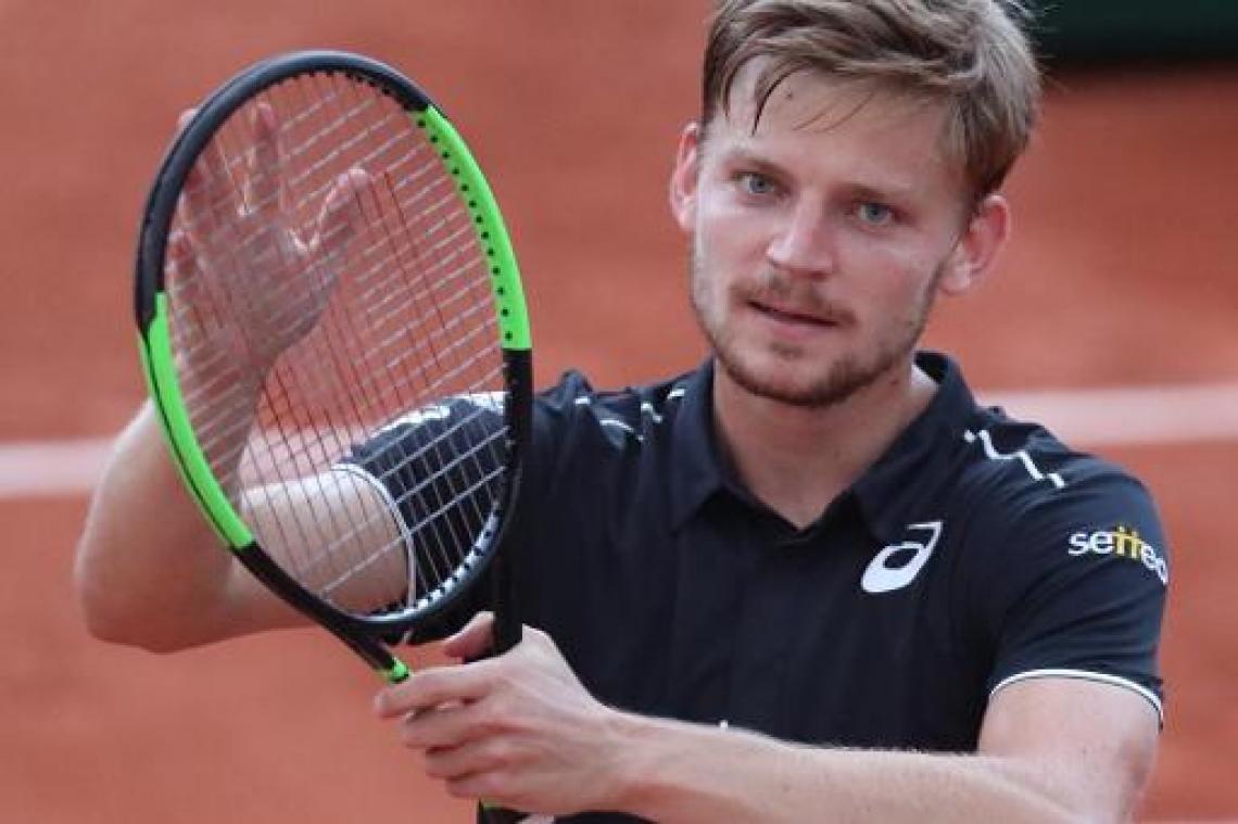 Roland-Garros - Goffin is "heel blij dat hij situatie kon omkeren"