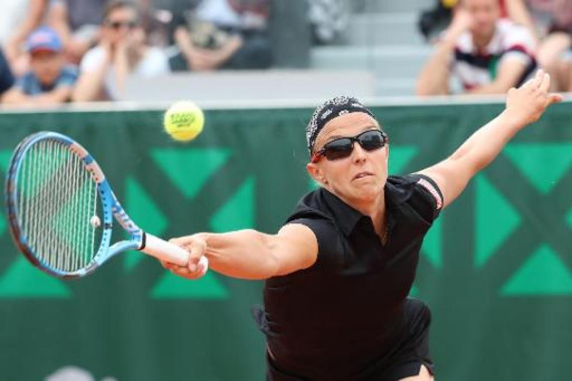 Kirsten Flipkens bereikt tweede ronde van Roland Garros