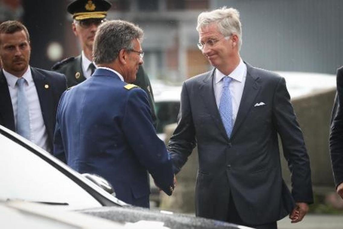 Koning en premier in Luik ontvangen