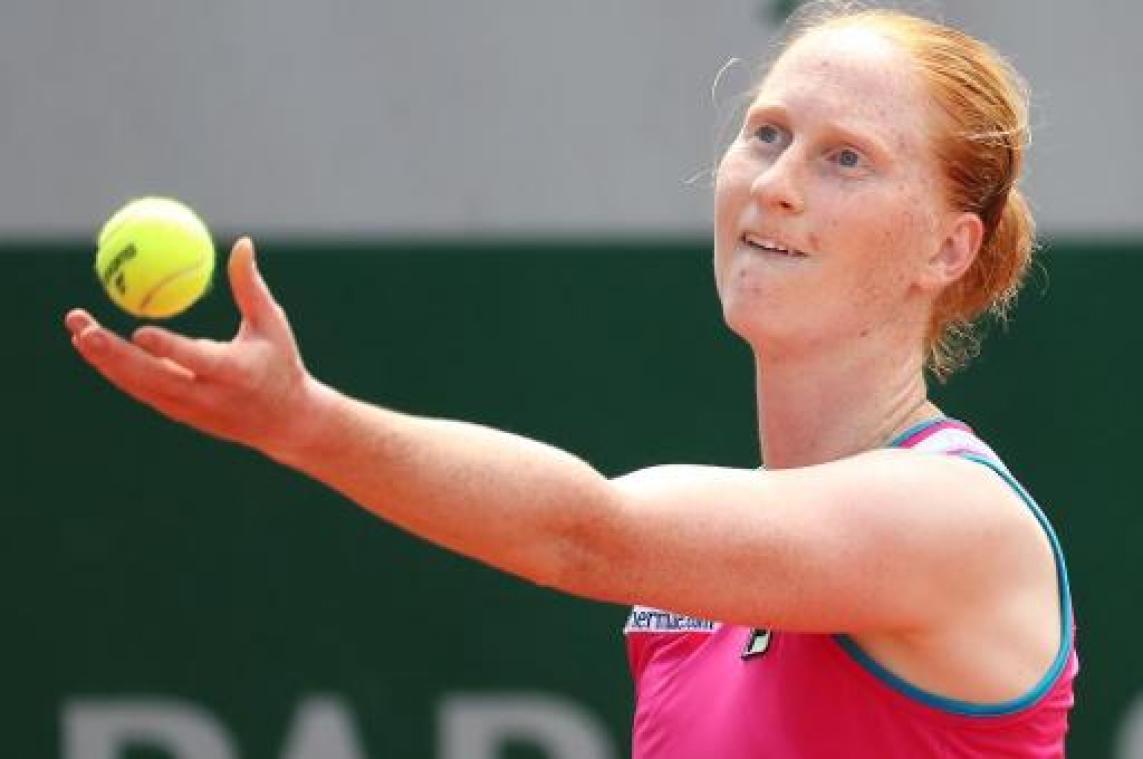 Alison Van Uytvanck stoomt door naar tweede ronde Roland Garros