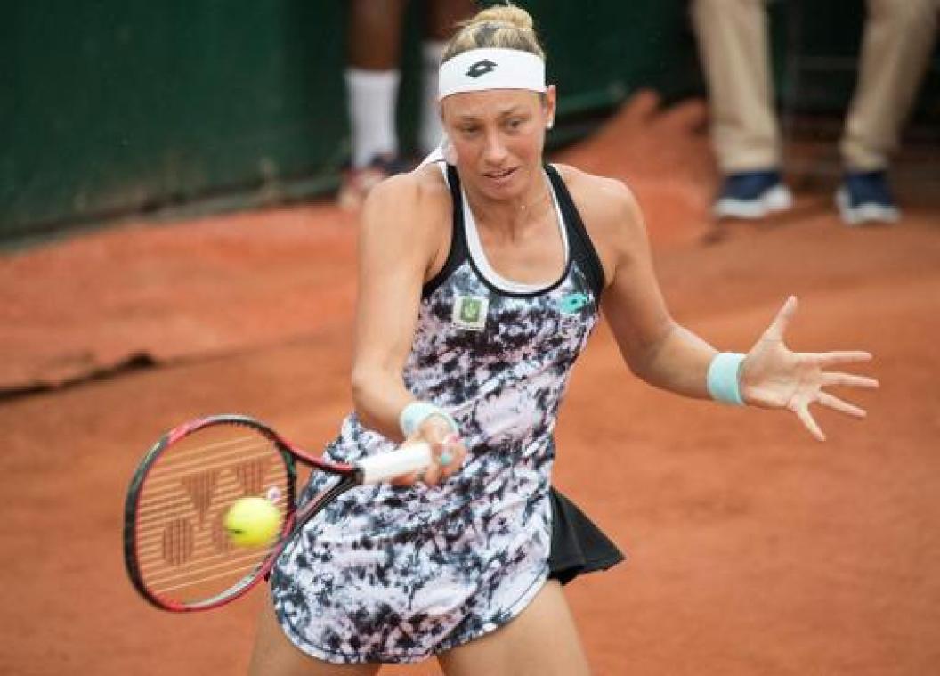 Yanina Wickmayer strandt in eerste ronde van Roland Garros