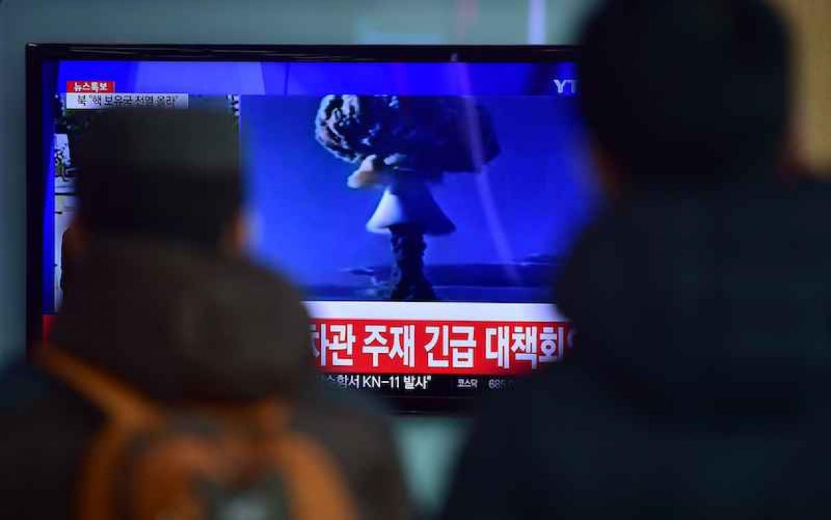 Noord-Korea voert geslaagde test uit met waterstofbom