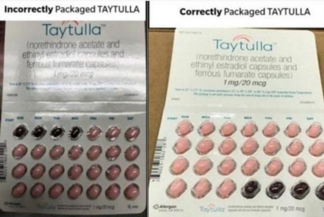 Farmabedrijf verkoopt per ongeluk placebo in plaats van anticonceptiepil