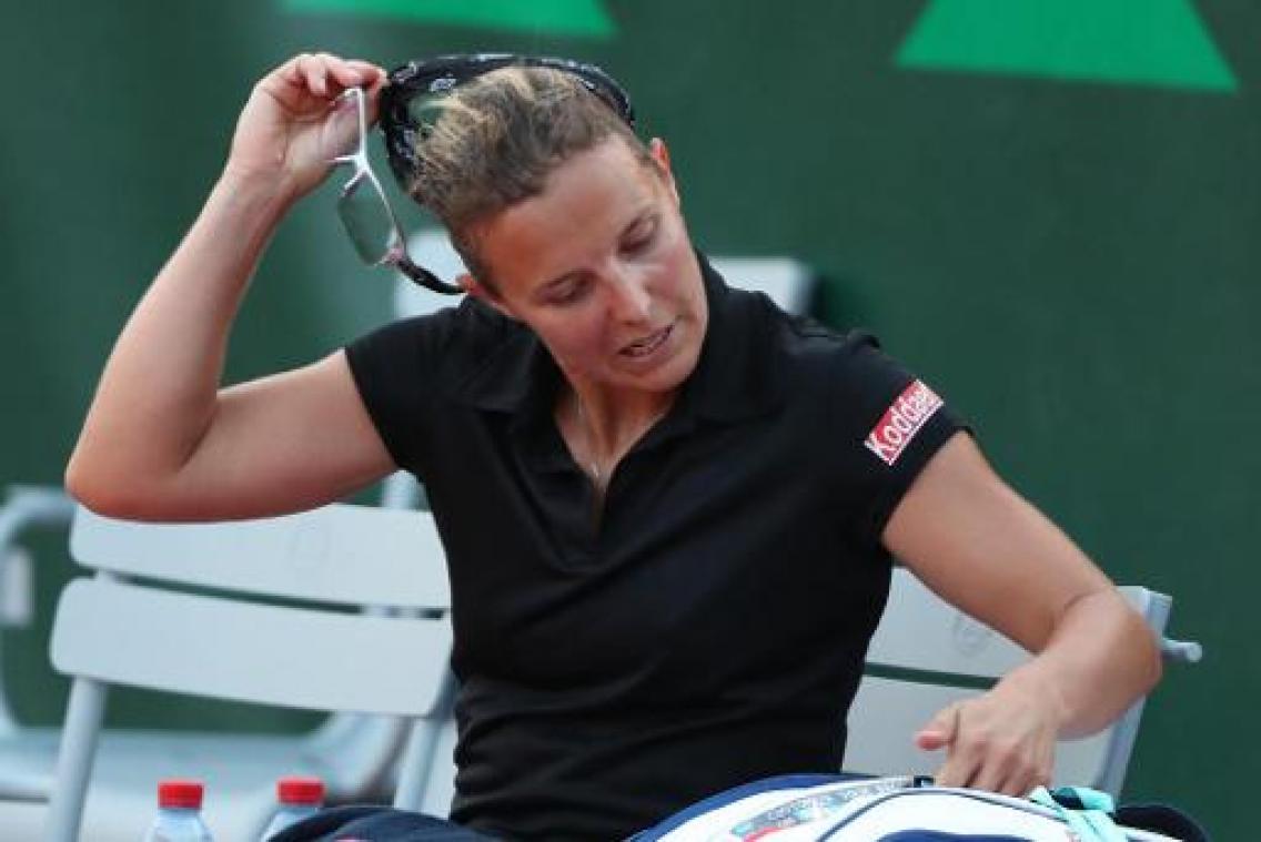 Roland-Garros - Kirsten Flipkens niet voorbij Daria Kasatkina