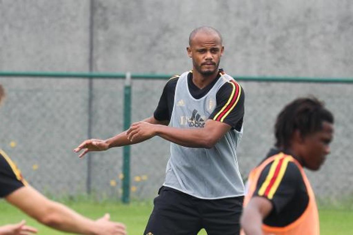 Kompany terug op training bij Rode Duivels
