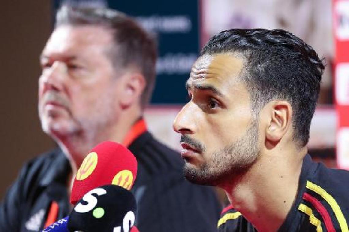 Nacer Chadli nog niet zeker van plaats in definitieve selectie