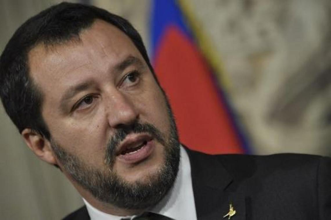 Partijleider Lega Nord in Rome voor onderhandelingen politieke alliantie