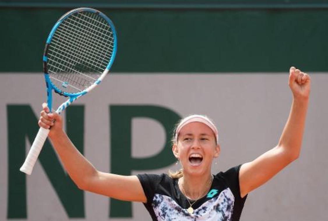Roland-Garros - Elise Mertens: "Niet mijn beste match, toch gewonnen"