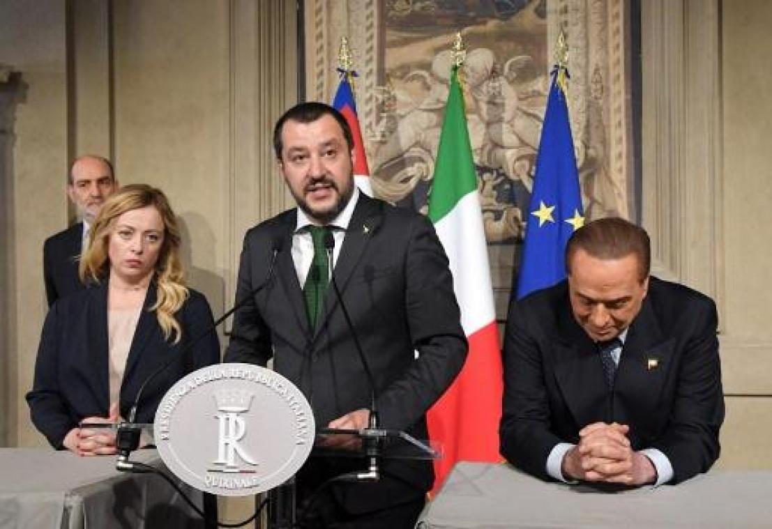 Regeringscrisis Italië - Salvini: "Een lichtjes verschillende culturele benadering"